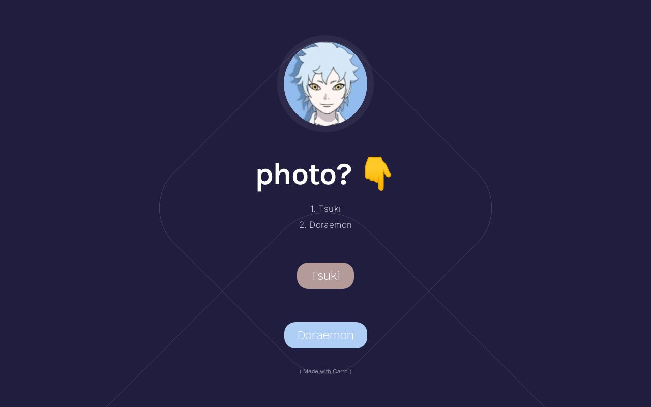 Carrd profile picture for @wallpaper